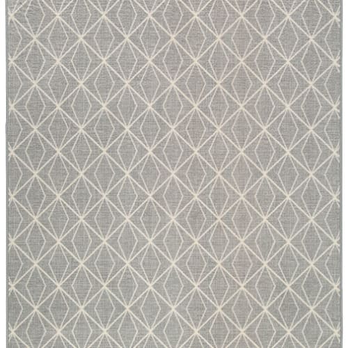 Subtle Solitaire - Sliver Thread in Sliver Thread Area Rugs