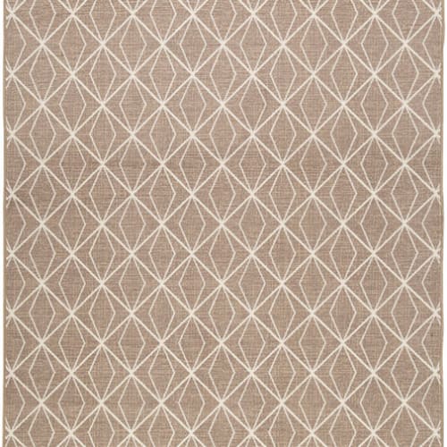 Subtle Solitaire - Sunlit Bronze in Sunlit Bronze Area Rugs