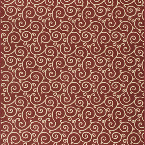 Traces - Regatta Red in Regatta Red Area Rugs