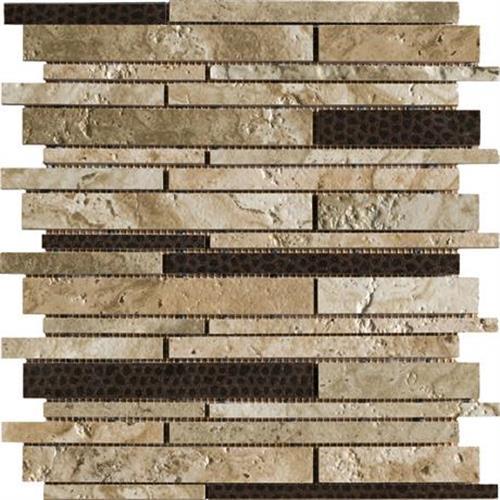 Archaeology in Babylon - 13x13 Pinwheel Mosaic Tile