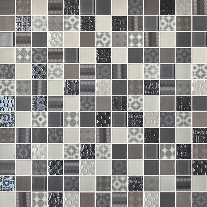 Uptown Glass in Metro Taupe Glass Tile