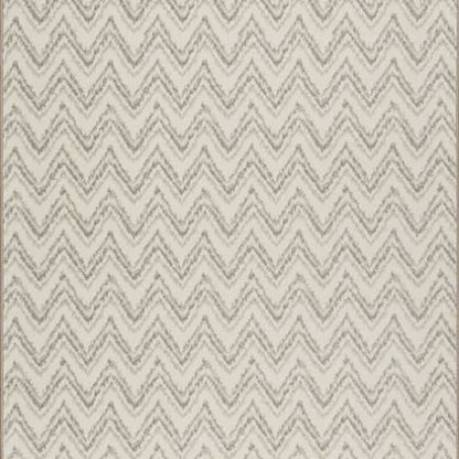 Vibrato - Silver in Silver Area Rugs