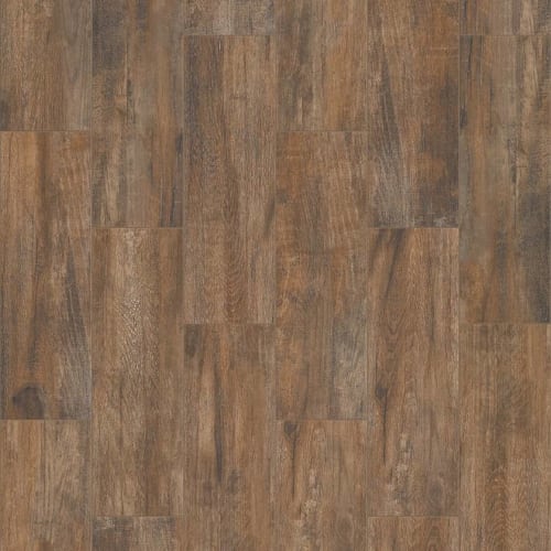 PIONEERING PLANK in Brown Tile