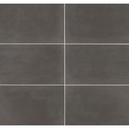 Moroccan Concrete in Charcoal Tile