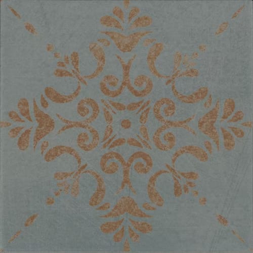 Moroccan Concrete in Aziza - Blue Gray Tile