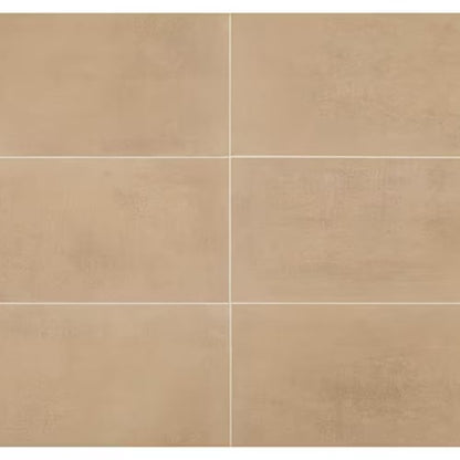 Moroccan Concrete in Ochre Tile