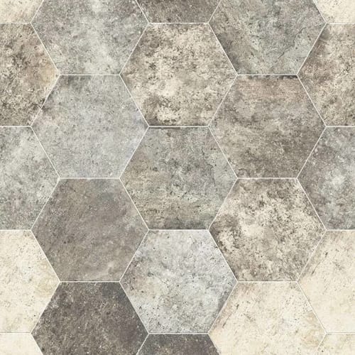 SAN FRANCISCO HEXAGON in Nob Hill Tile