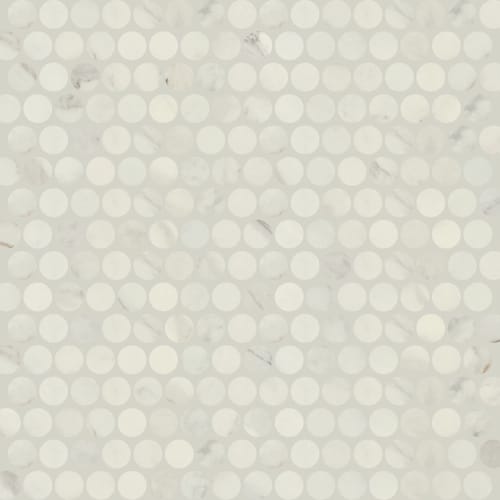 Famed in Diamond Penny Rounds Tile