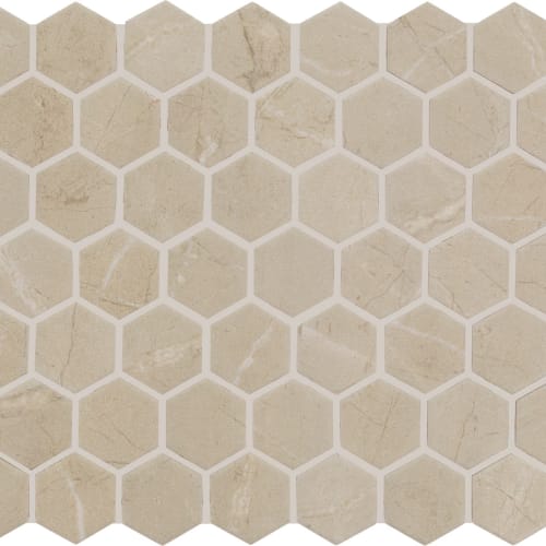Perpetuo in Elegant Beige Hexagon 1.5 Tile