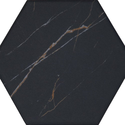 Perpetuo in Infinite Black Hexagon 1.5 Tile